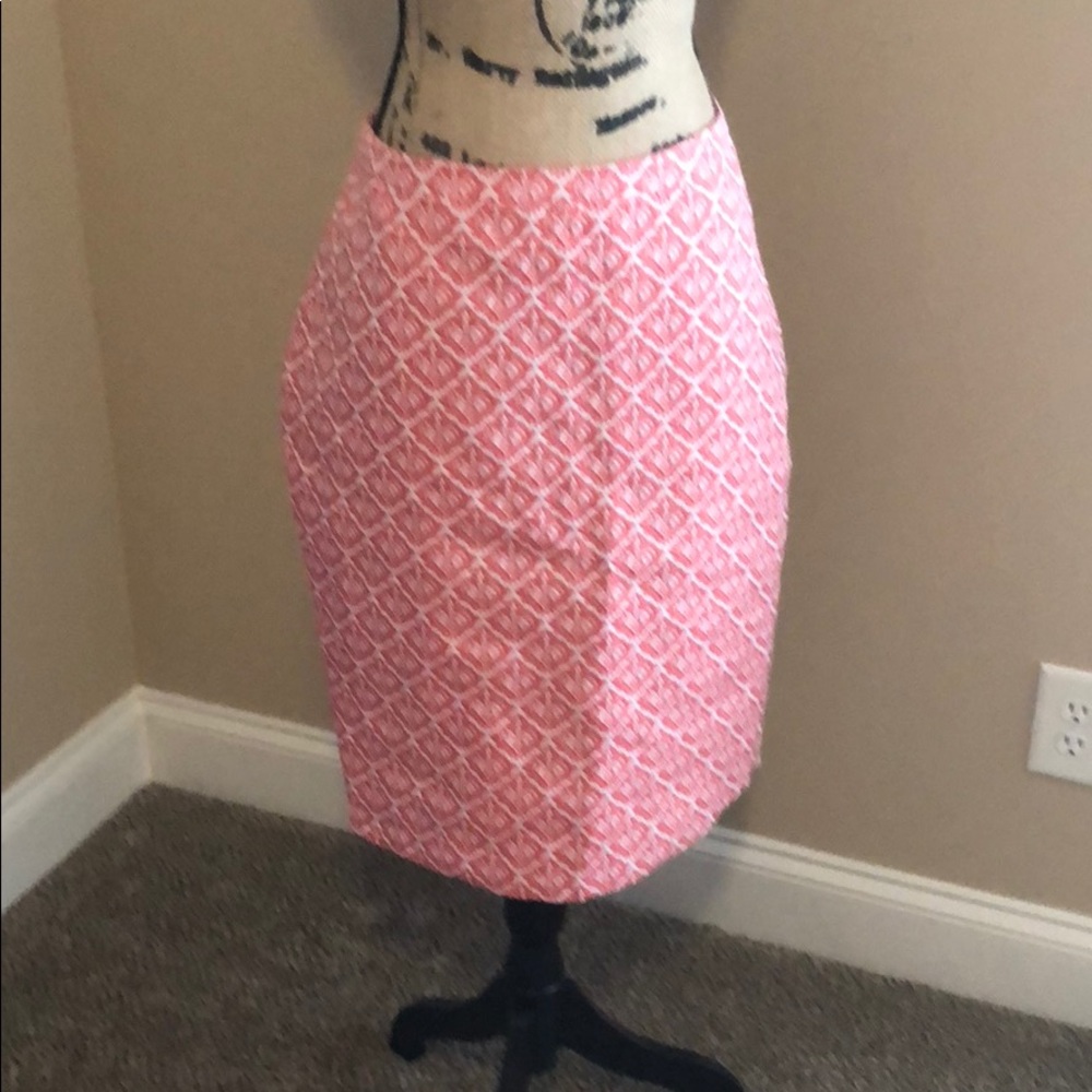 NWT down east basics trellis walk skirt XL